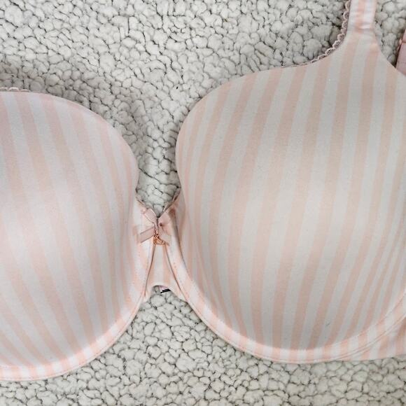 VICTORIA'S SECRET Body By Victoria Lined Perfect Coverage pink 36DDD - Picture 3 of 6